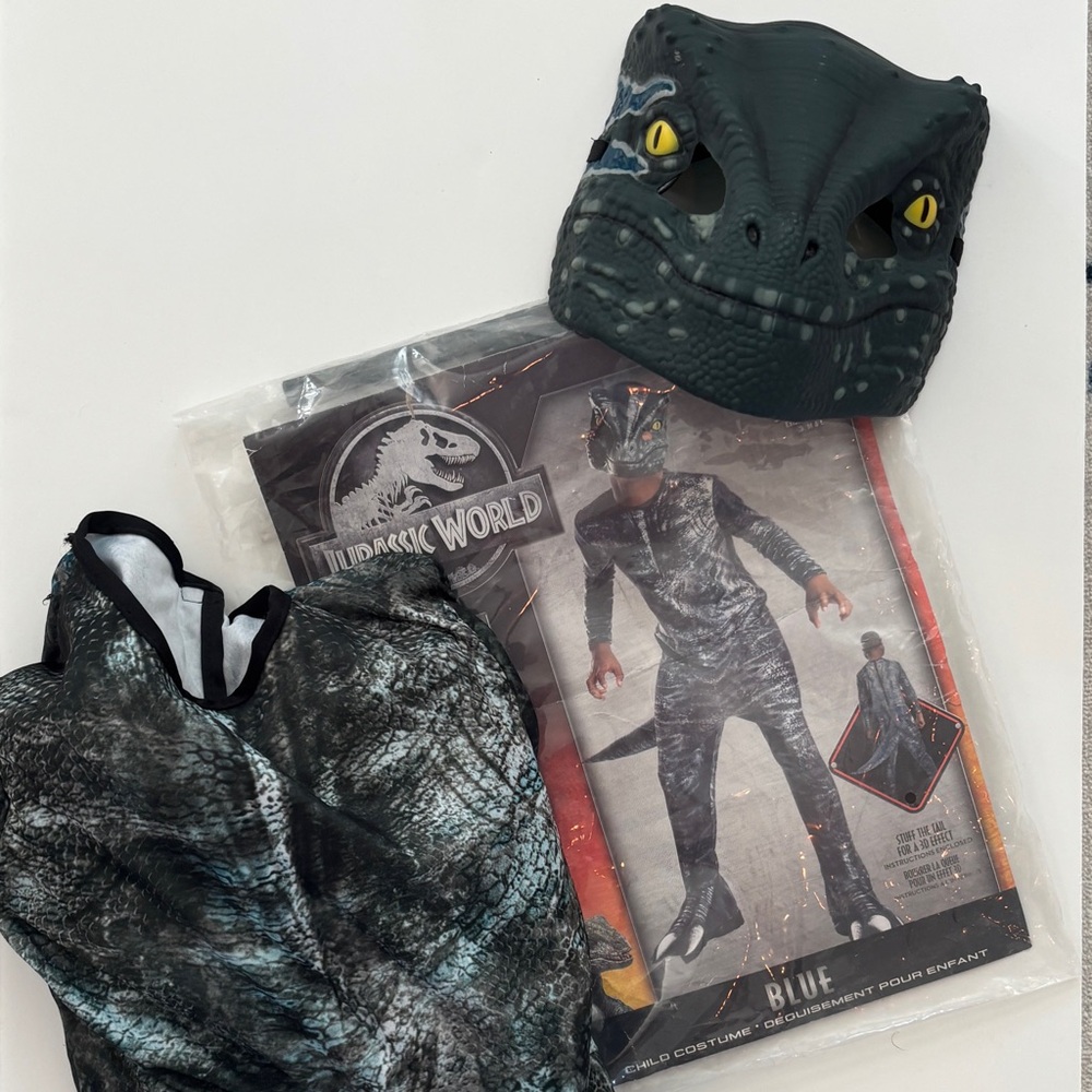 Jurassic World BLUE Costume with Mask